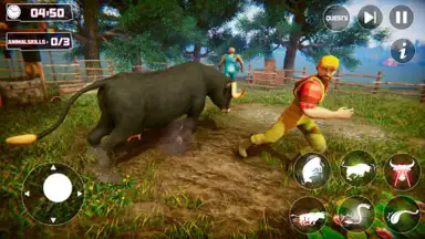 Captura de tela de Scary Cow Simulator Rampage 1