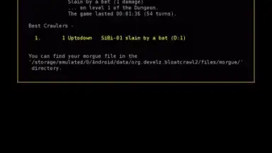 Captura de tela de DCSS: Bloatcrawl 2 9