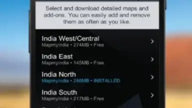 Captura de tela de NaviMaps 7