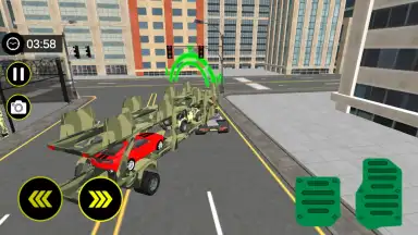 Captura de tela de Drive Army Offroad Mountain Truck 4