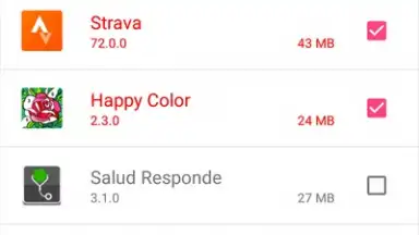 Captura de tela de Uninstaller App 2