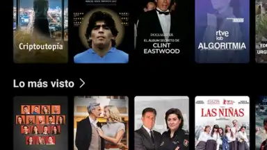 Captura de tela de RTVE Play 2