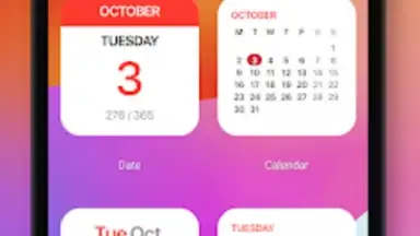 Captura de tela de iOS Widgets 4