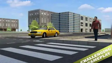 Captura de tela de Taxi Driver 3D Simulator 7