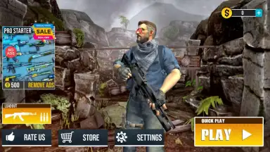 Captura de tela de Real Commando free shooting games 2
