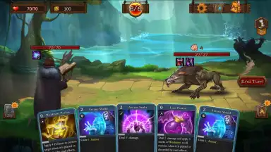 Captura de tela de Ellrland Tales: Deck Heroes 2
