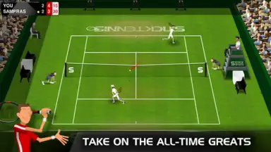 Captura de tela de Stick Tennis 1
