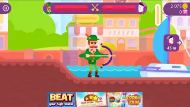 Captura de tela de Bowmasters 6