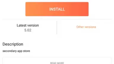 Captura de tela de Aptoide 7