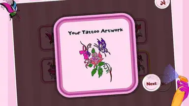 Captura de tela de Princess Tattoo Salon 3