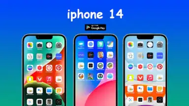 Captura de tela de iphone 14 pro max launcher (iPhone Wallpapers) 1