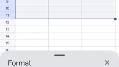 Captura de tela de Google Sheets 2