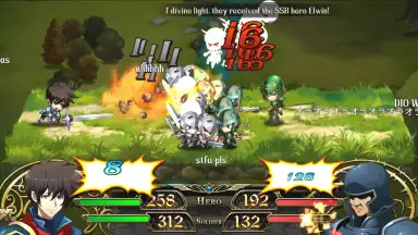 Captura de tela de Langrisser 9