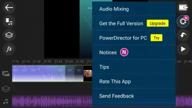 Captura de tela de PowerDirector 3