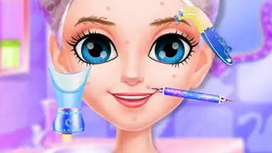 Captura de tela de Indian Gopi Doll Makeover- Indian Bridal Fashion 5