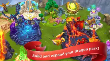 Captura de tela de Dragons World 5