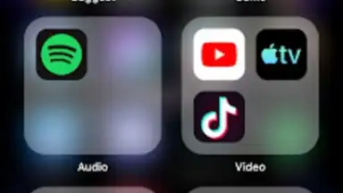Captura de tela de iOS Launcher iPhone 15 5