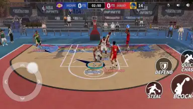 Captura de tela de NBA Infinite 6