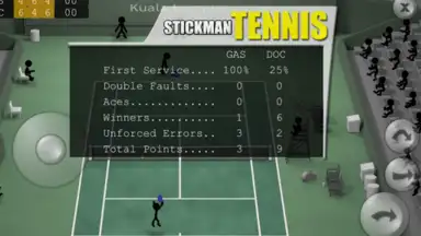 Captura de tela de Stickman Tennis 4