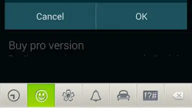 Captura de tela de Emoji Keyboard 6 1