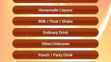 Captura de tela de 8,500 Drink Recipes Free 13
