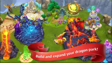 Captura de tela de Dragons World 11