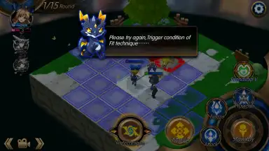 Captura de tela de Biazing Sword - SRPG Tactics 3