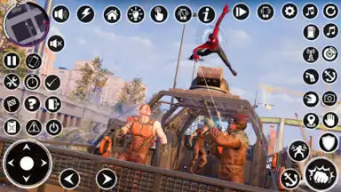 Captura de tela de Black Spider Super hero Games 1