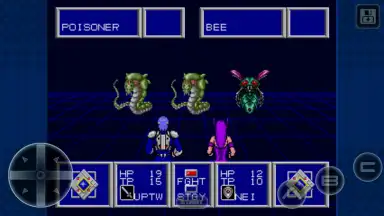 Captura de tela de Phantasy Star Classics 3