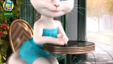 Captura de tela de Talking Angela 1