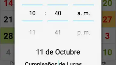 Captura de tela de Calendario Laboral Argentina 5