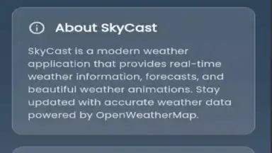 Captura de tela de SkyCast 2