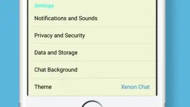 Captura de tela de Xenon Chat 3