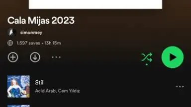 Captura de tela de Spotify 10