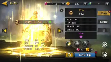 Captura de tela de Idle Arena: Evolution Legends 12