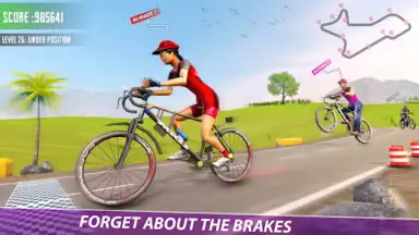 Captura de tela de Bicycle Racing 7