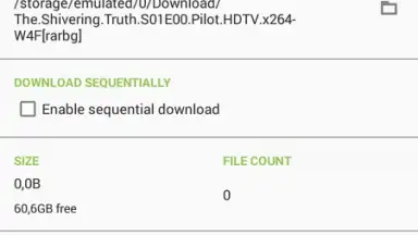 Captura de tela de Torrenter - Android Torrent Downloader 4