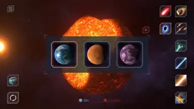 Captura de tela de Solar Smash 2