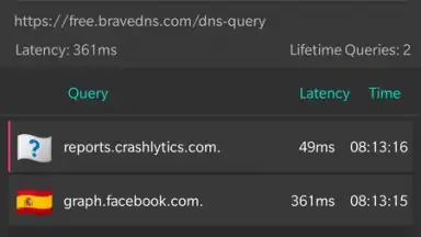 Captura de tela de Rethink: DNS + Firewall 6