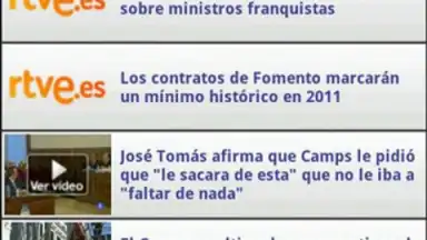 Captura de tela de RTVE Noticias y Directos 1