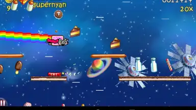 Captura de tela de Nyan Cat: Lost In Space 4