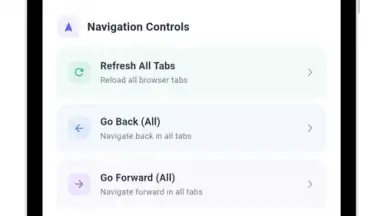 Captura de tela de TabX: Multi Screen Browser 3