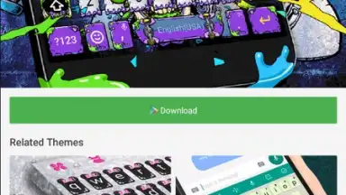 Captura de tela de Facemoji Keyboard 8