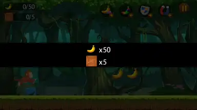 Captura de tela de Jungle Monkey Run 6