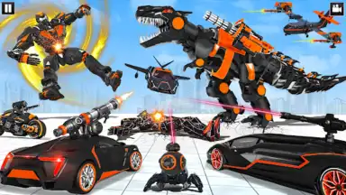 Captura de tela de Dino Robot Game 2