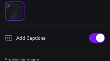 Captura de tela de Captions Lite 7