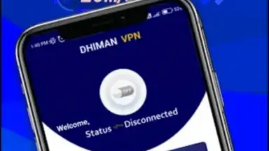 Captura de tela de DHIMAN VPN - secure & Fast VPN 1