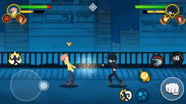 Captura de tela de Stickman Cursed: Phantom Fight 4