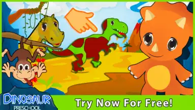 Captura de tela de Dinosaur Games Free for Kids 1