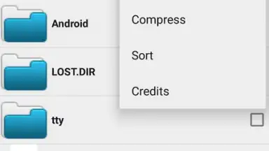 Captura de tela de SD Card Manager 9